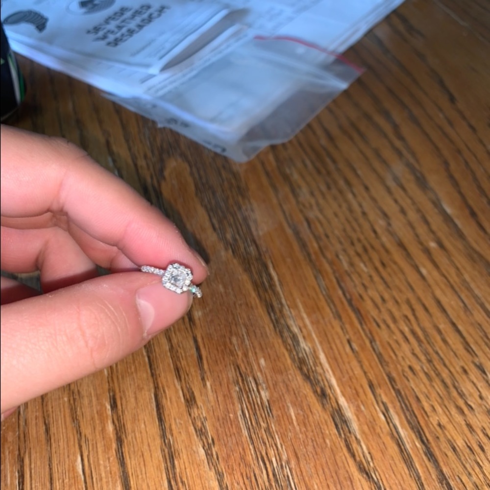 Ziva princess cut Diamond ring